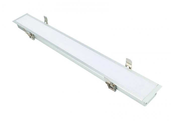 100 - 240V 15W vertiefte lineare Beleuchtung LED mit Aluminiumlegierungs-Lampen-Körper